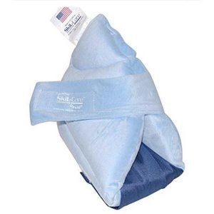 Skil Care Ultra Soft Fiber Filled Heel Cushion 1 Pair Universal Sky Blue